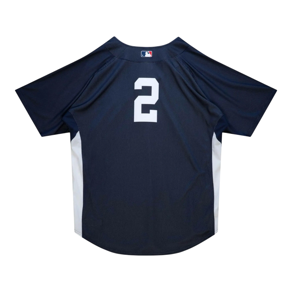 Mitchell & Ness Authentic Derek Jeter New York Yankees 2009 Men Baseball Jersey Navy