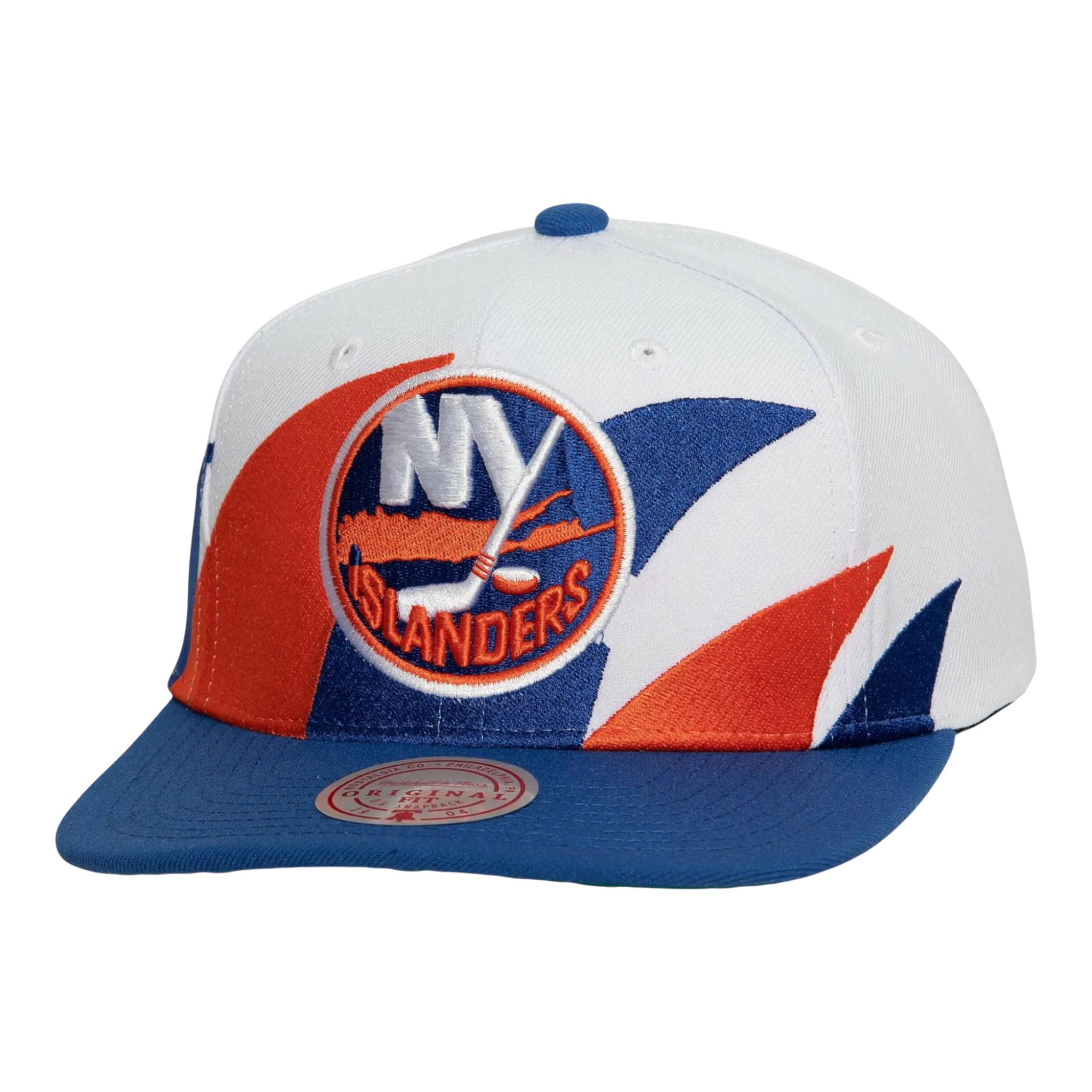 Mitchell & Ness NHL New York Islanders Vintage Sharktooth Men Snapback Hat White