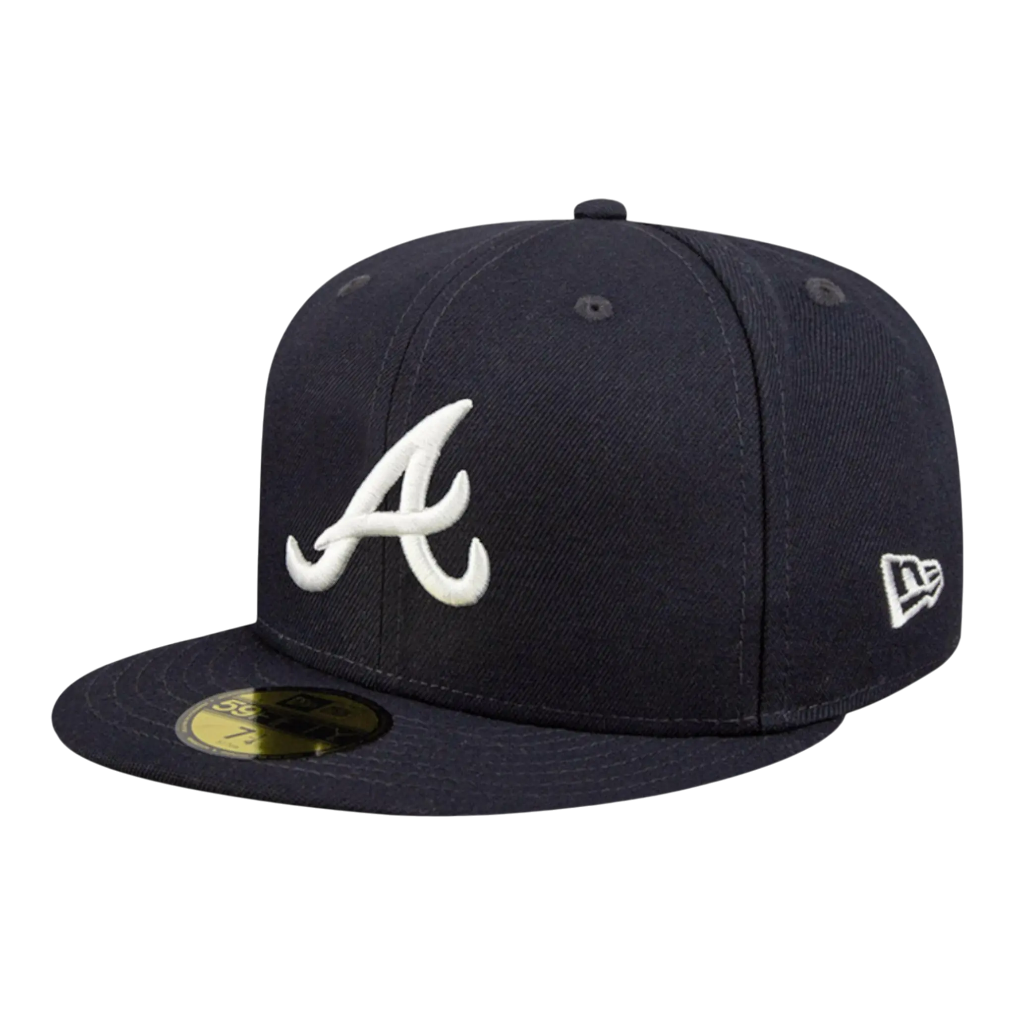 New Era Atlanta Braves Stateview 59FIFTY Men Fitted Hat Navy