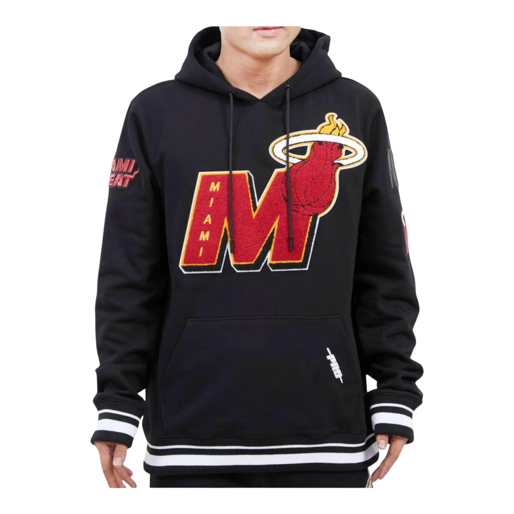 Pro Standard NBA Miami Heat Mash Up Logo P/O Men's Hoodie