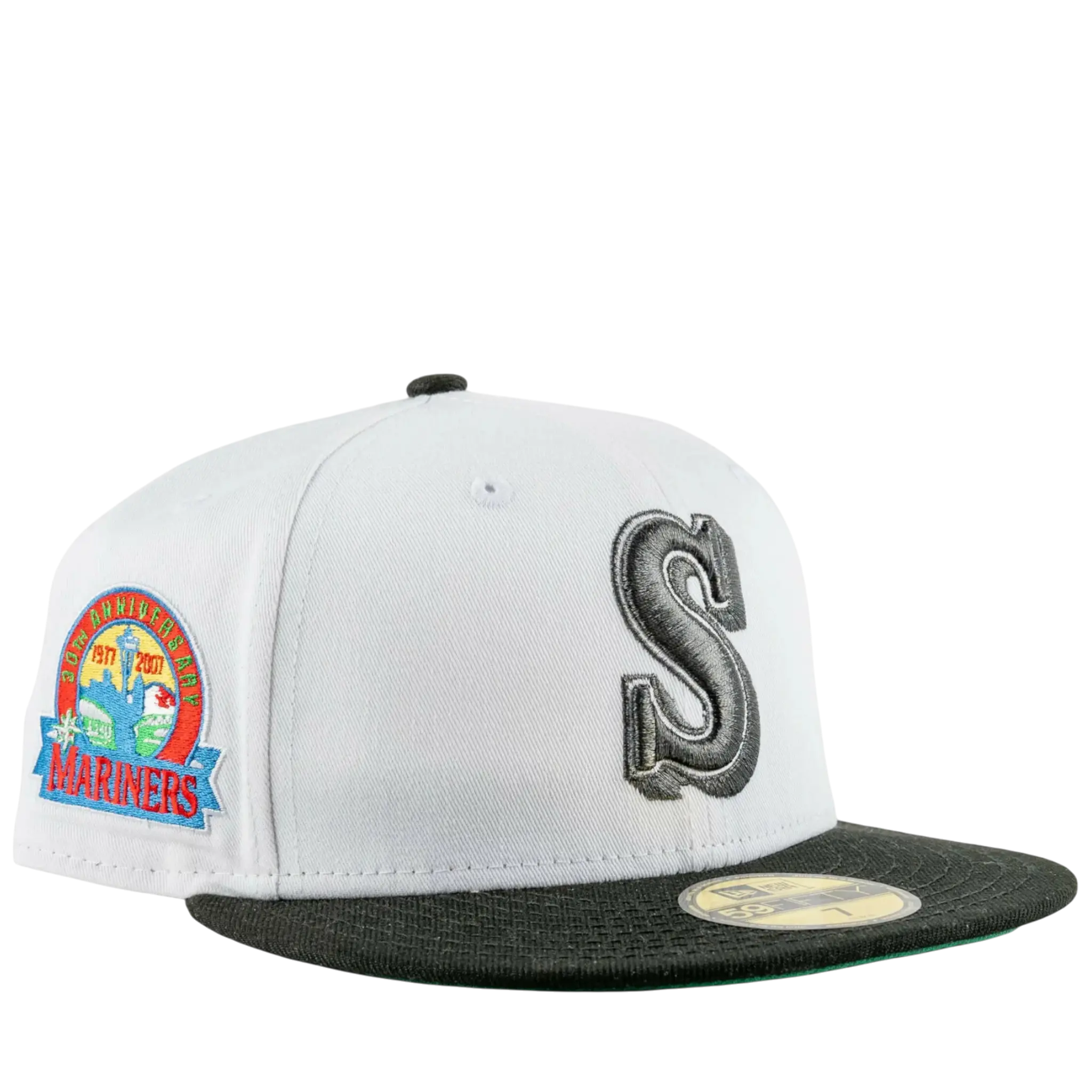 New Era 59Fifty Seattle Mariners 30th Anniversary Family Nights Pack Fitted Hat White/Black
