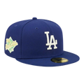 New Era 59Fifty Los Angeles Dodgers Citrus Pop Fitted Hat Navy/Green
