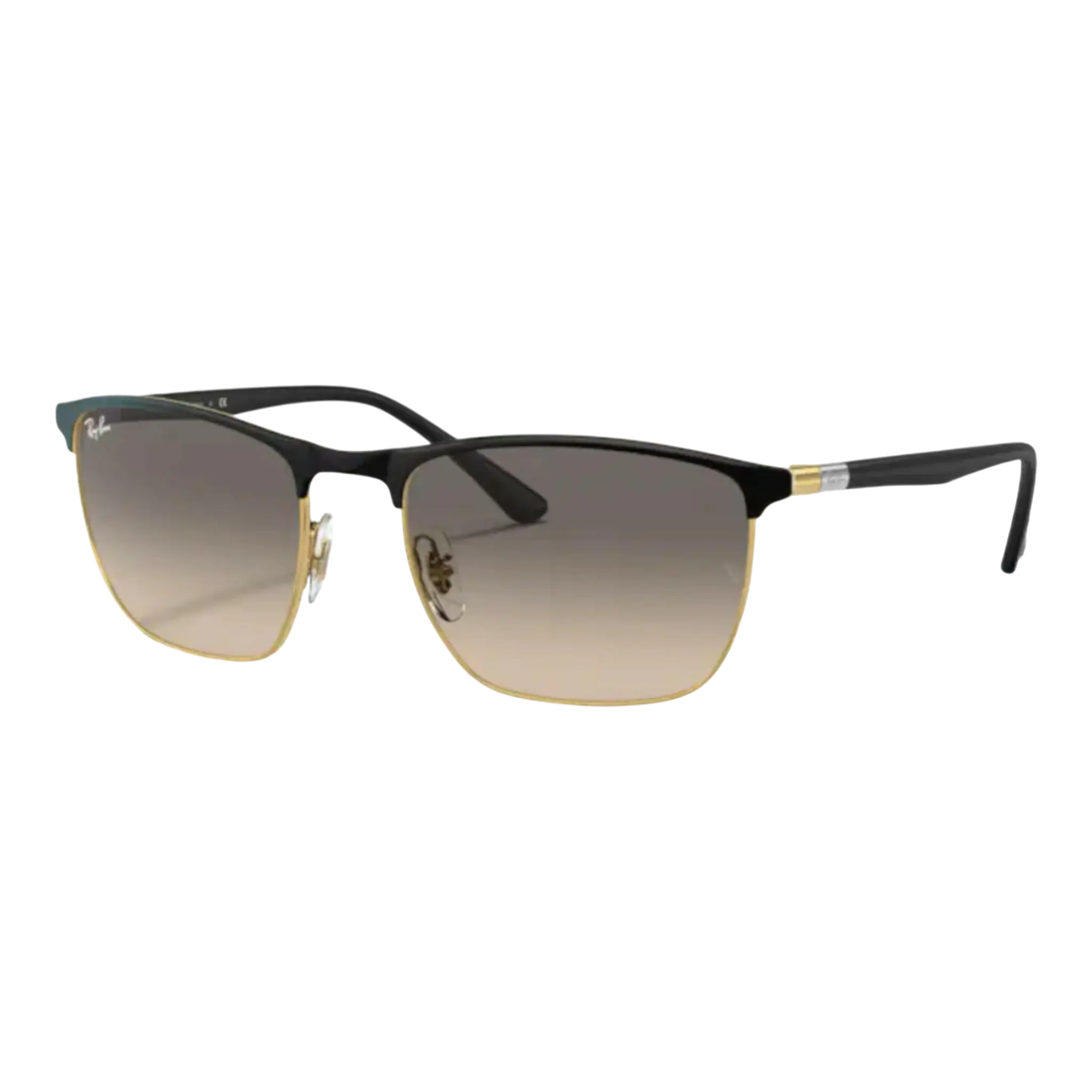 Ray-Ban RB3686 Chromance Sunglasses Black On Gold