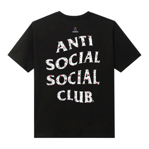 Anti Social Social Club ASSC x Case Study Flag Men T-Shirt Black