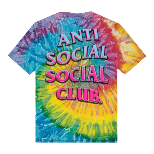 Anti Social Social Club Technologies Inc. 2001 Tie Dye Men T-Shirt Multi