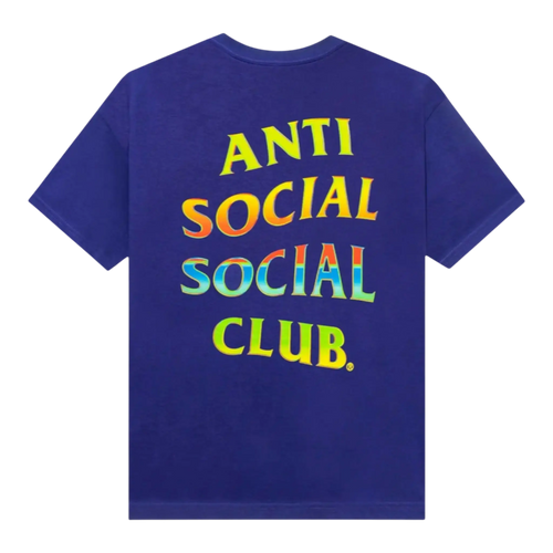 Anti Social Social Club Thermal Internal Men T-Shirt Purple