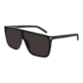 Saint Laurent SL 364 Mask Ace Women Sunglasses Black/Grey