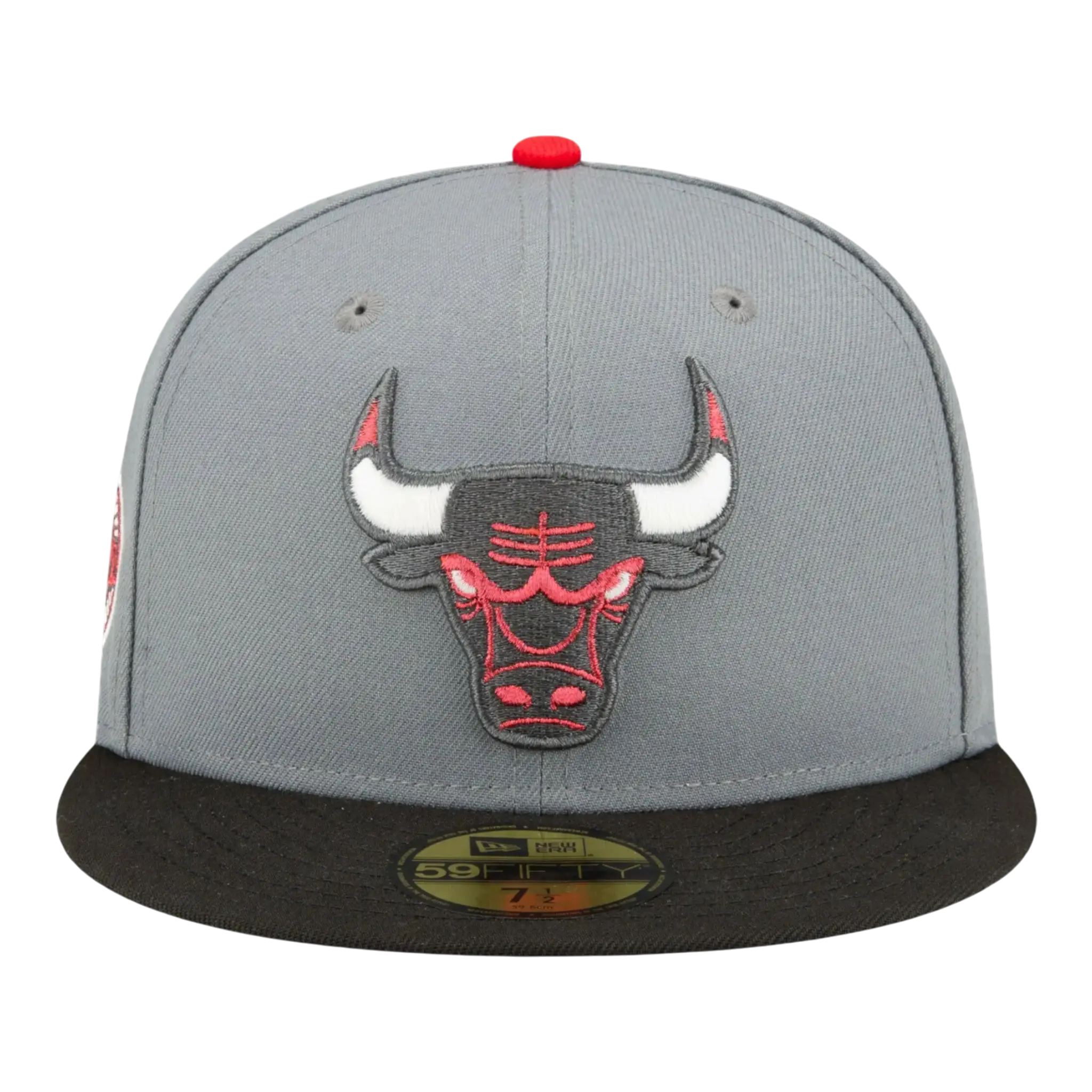 New Era 59FIFTY NBA Chicago Bulls Championship 2-Tone Fitted Hat Storm Grey/Black